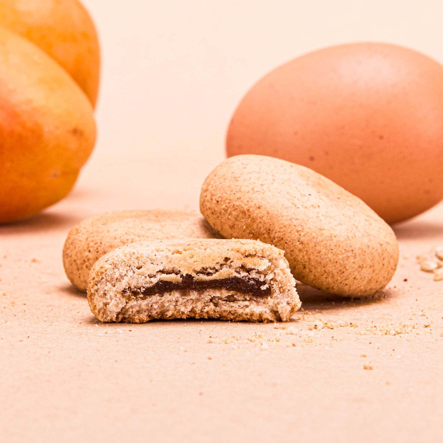 Bio Biscuits With Apricot Cream - Oh!My Snacks