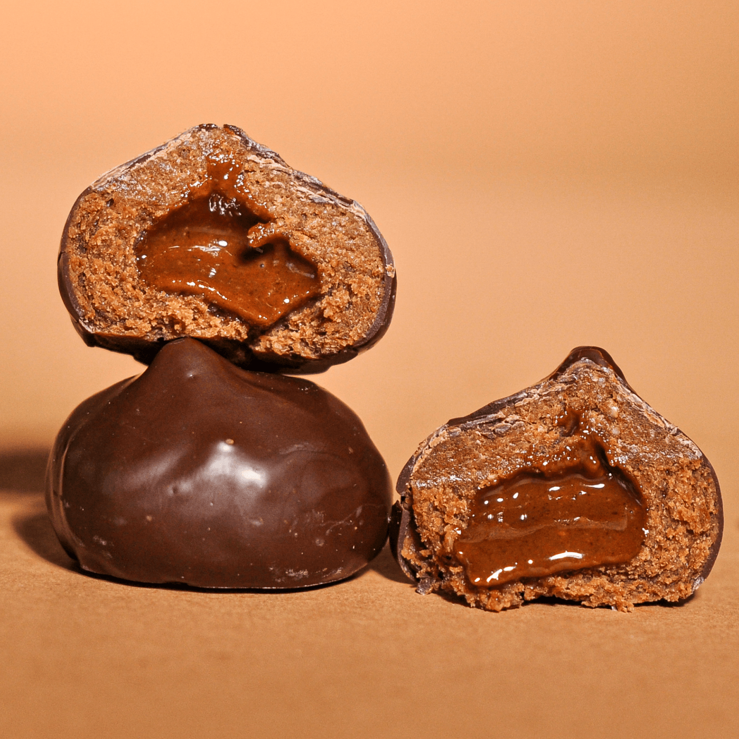 Cocoa Coated Protein Balls With Cocoa Cream - Oh!My Snacks