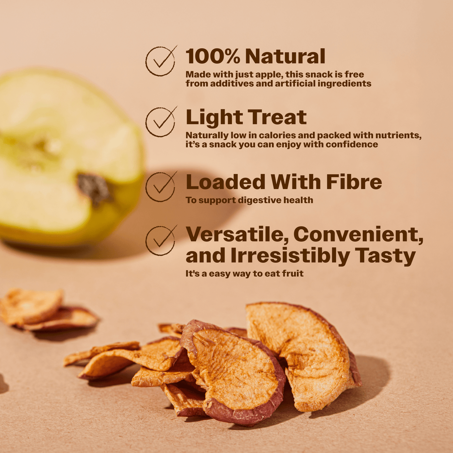 Dried Fruit with Apple - Oh!My Snacks