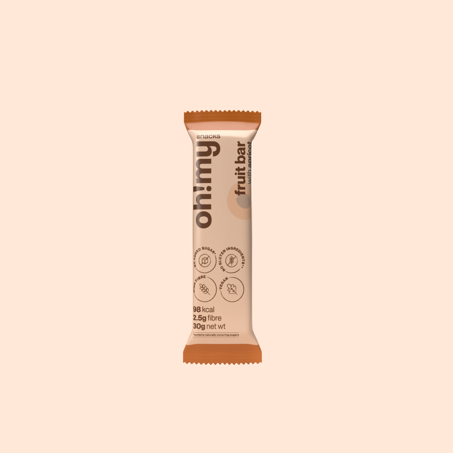 Fruit Bar Apricot - Oh!My Snacks