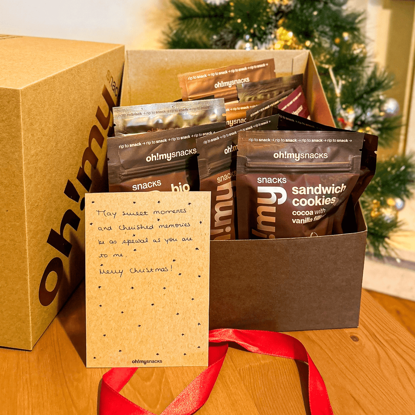Gift Box Christmas Edition - Oh!My Snacks