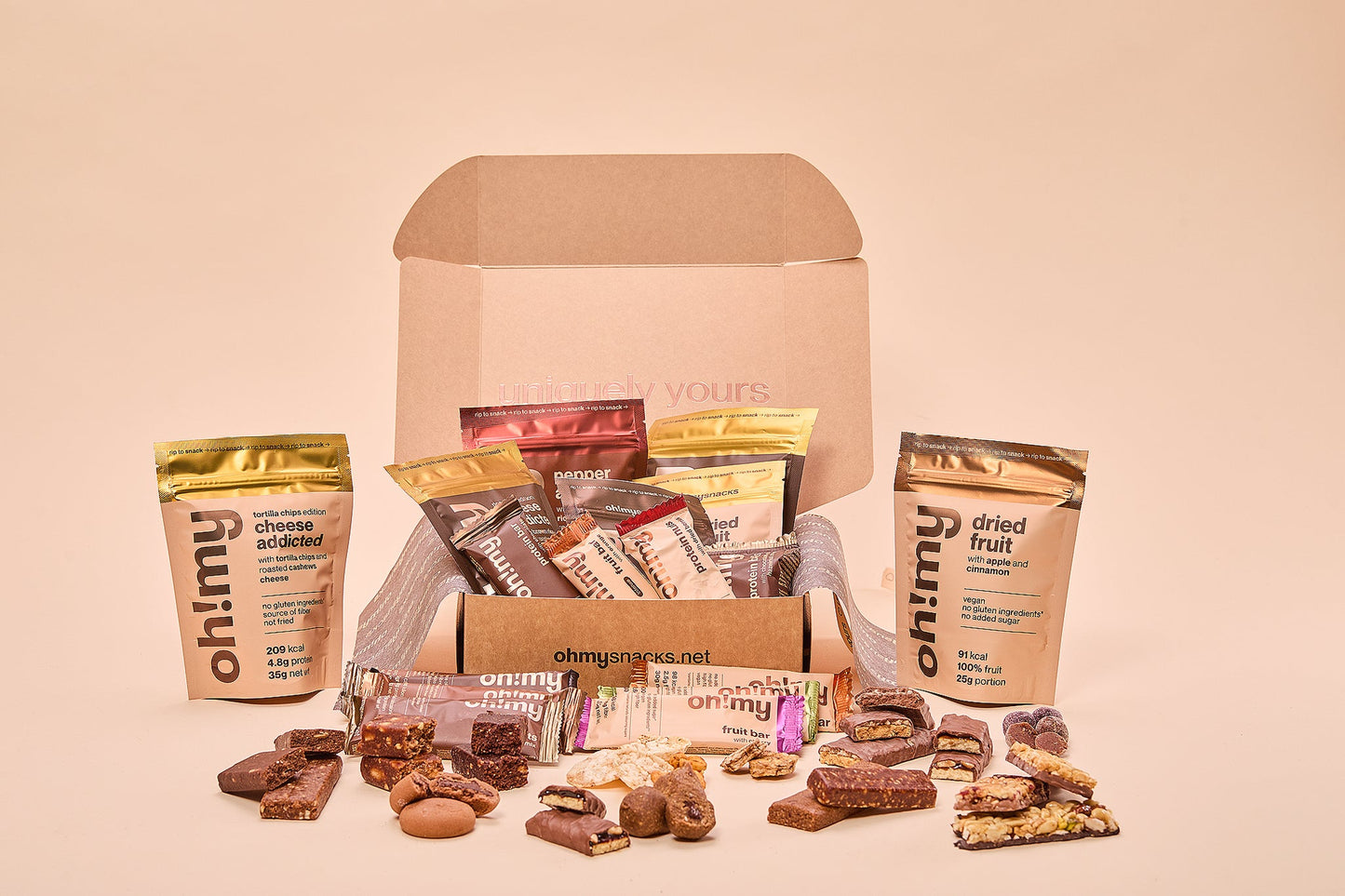Gift Box No Gluten Ingredients - Oh!My Snacks