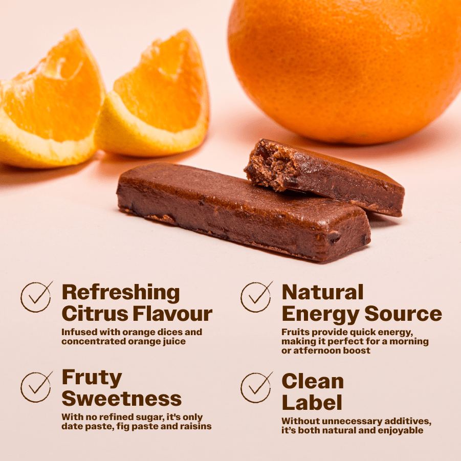 Intense Fruit Bar Orange - Oh!My Snacks