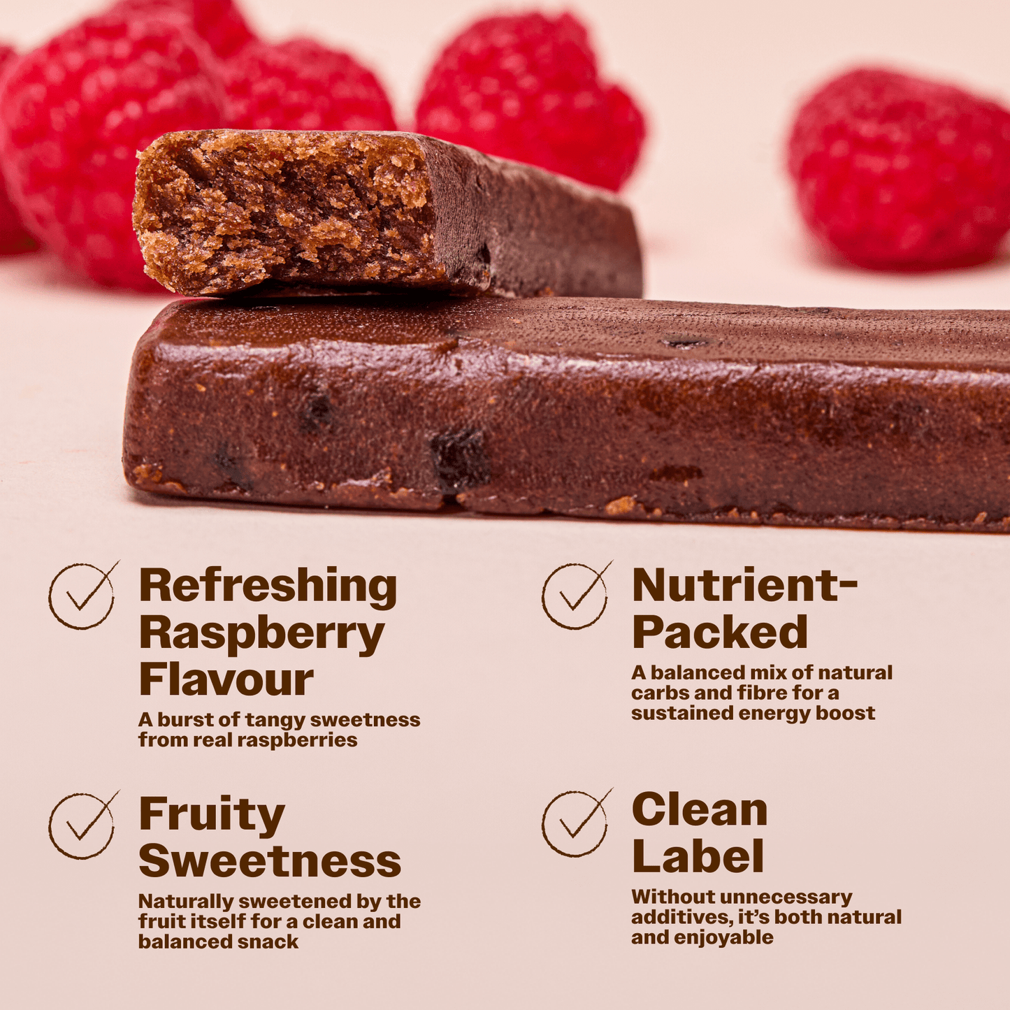 Intense Fruit Bar Raspberry - Oh!My Snacks