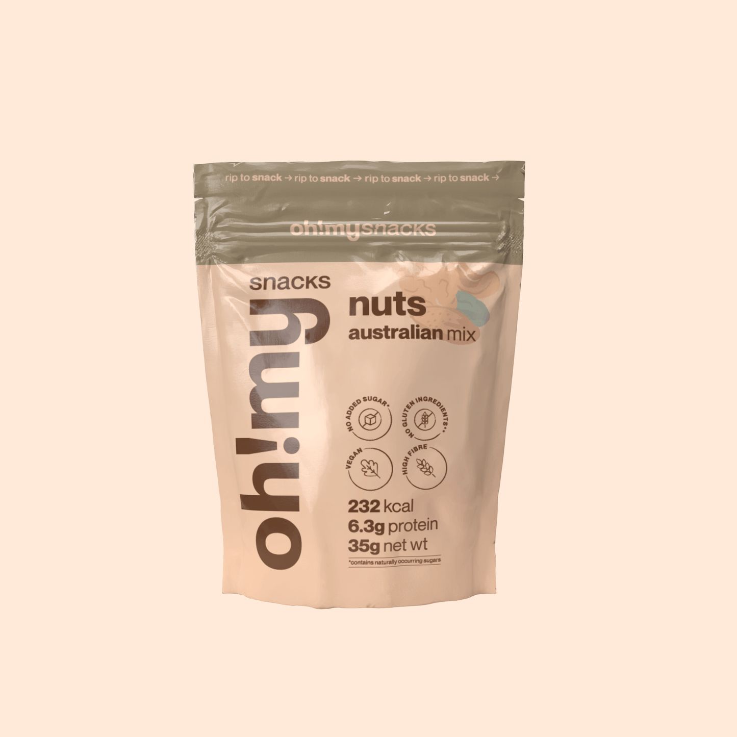 Nuts Australian Mix - Oh!My Snacks