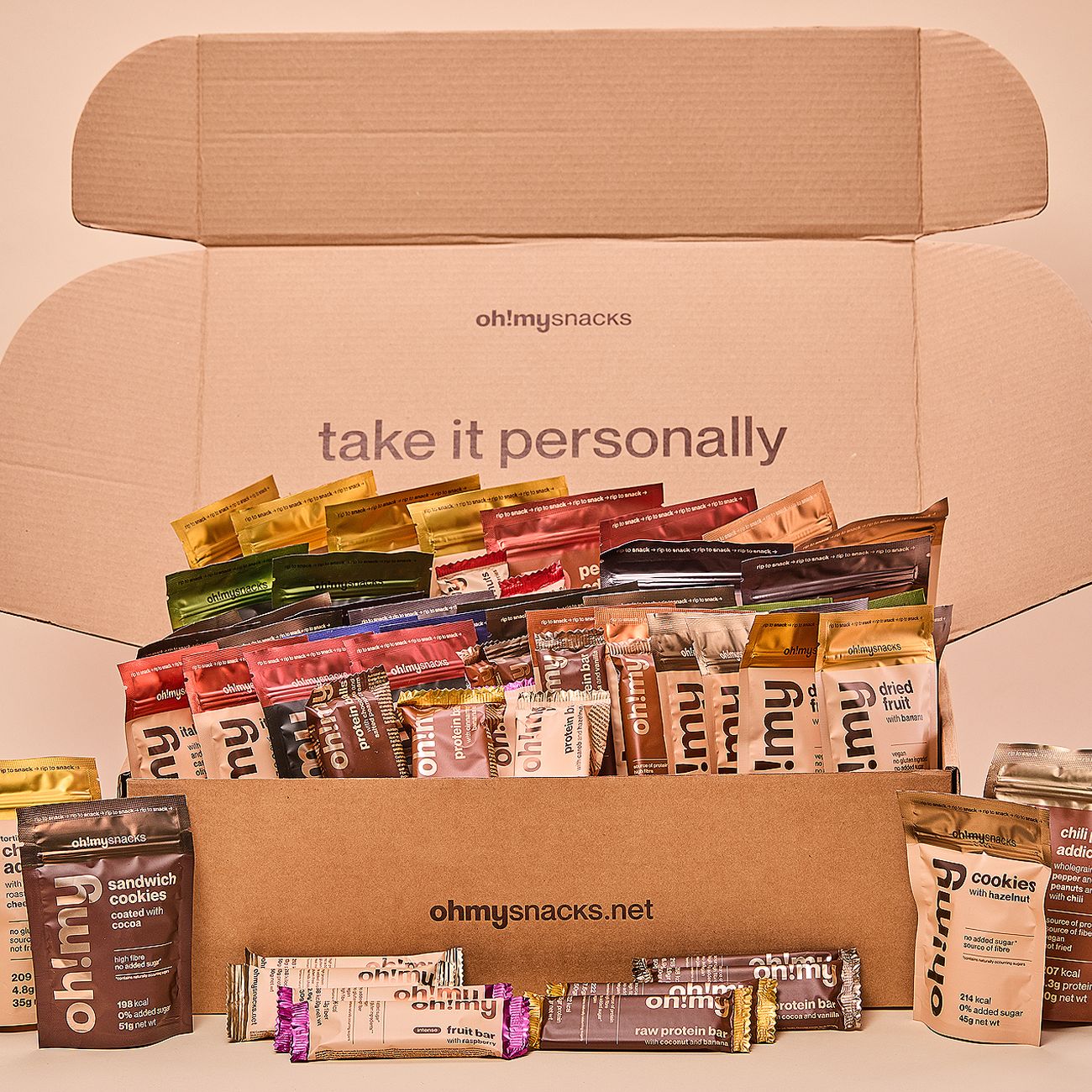 Oh!My Company Box Personalizada - Oh!My Snacks