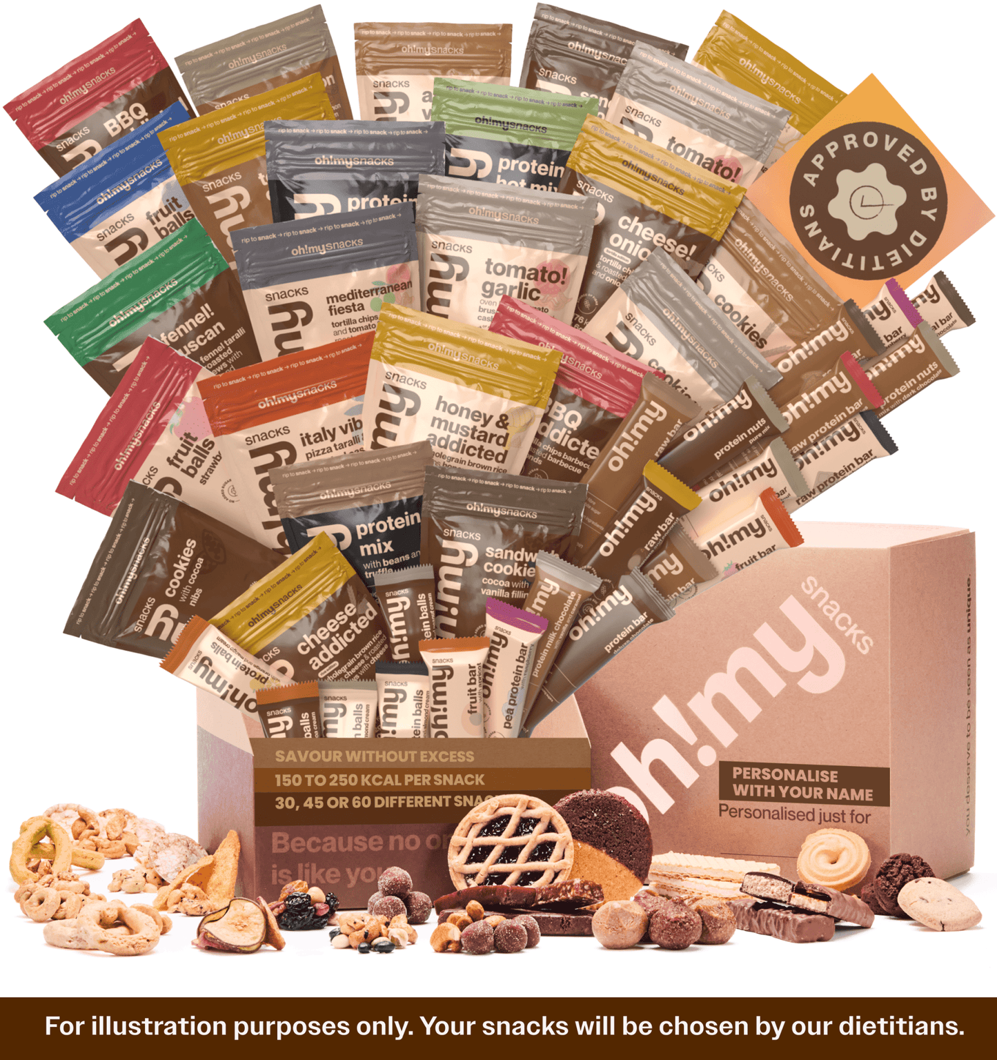 Oh!My Personalised Snack Box - Oh!My Snacks