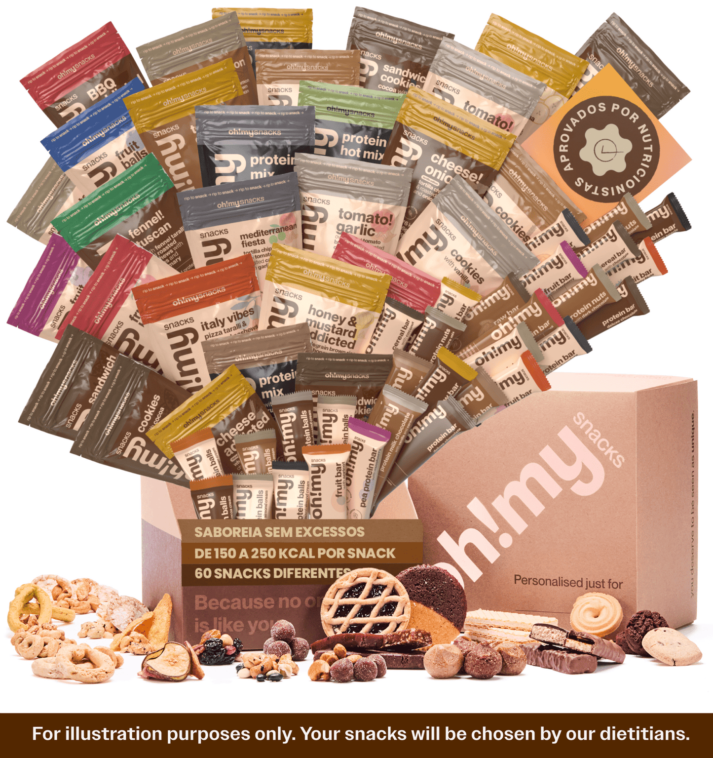 Oh!My Personalised Snack Box - Oh!My Snacks