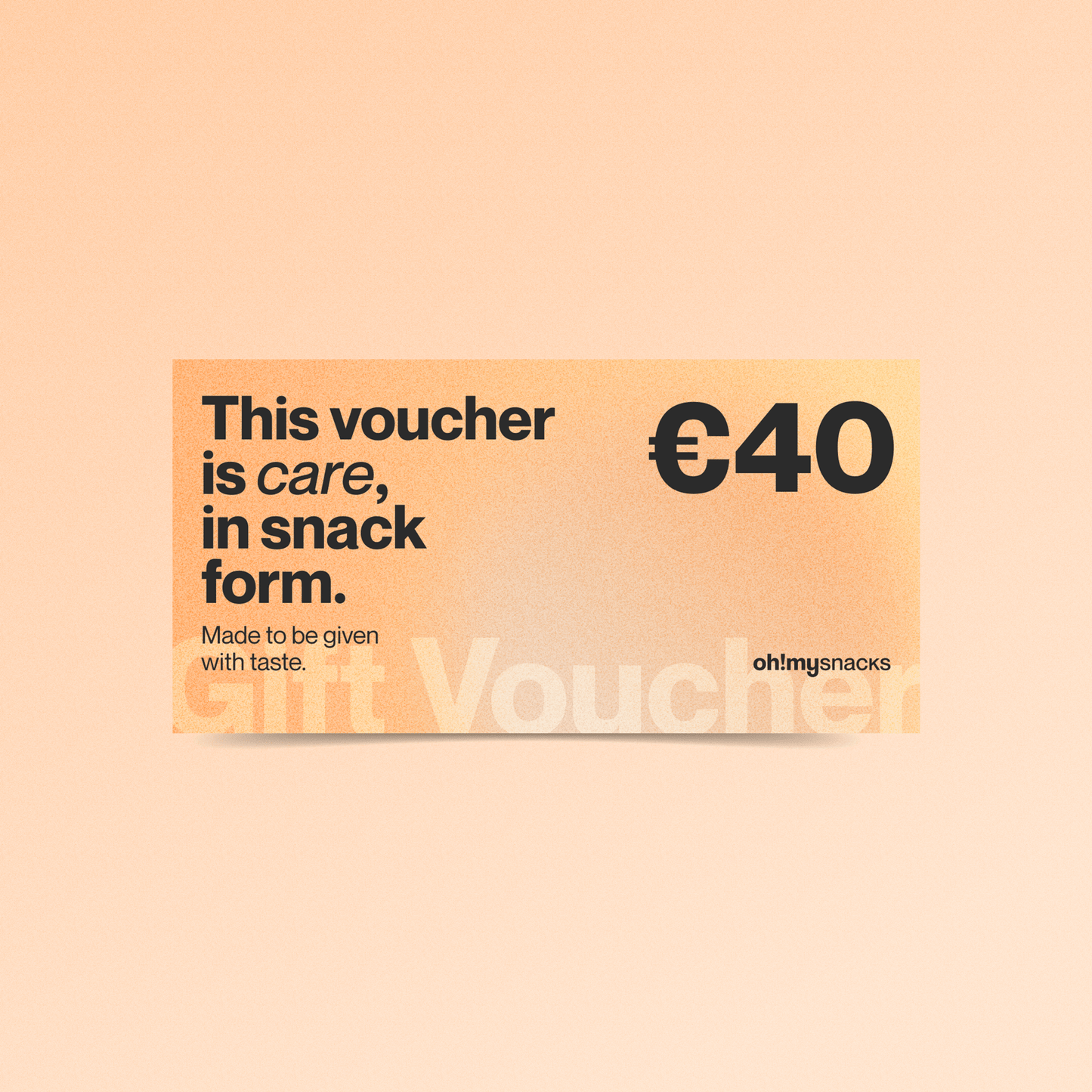 Oh!MySnacks Gift Card - Oh!My Snacks