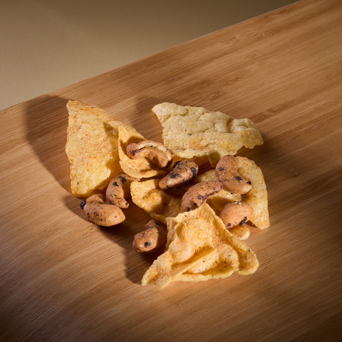 Salty Fusion Mediterranean Vibes on a wooden board