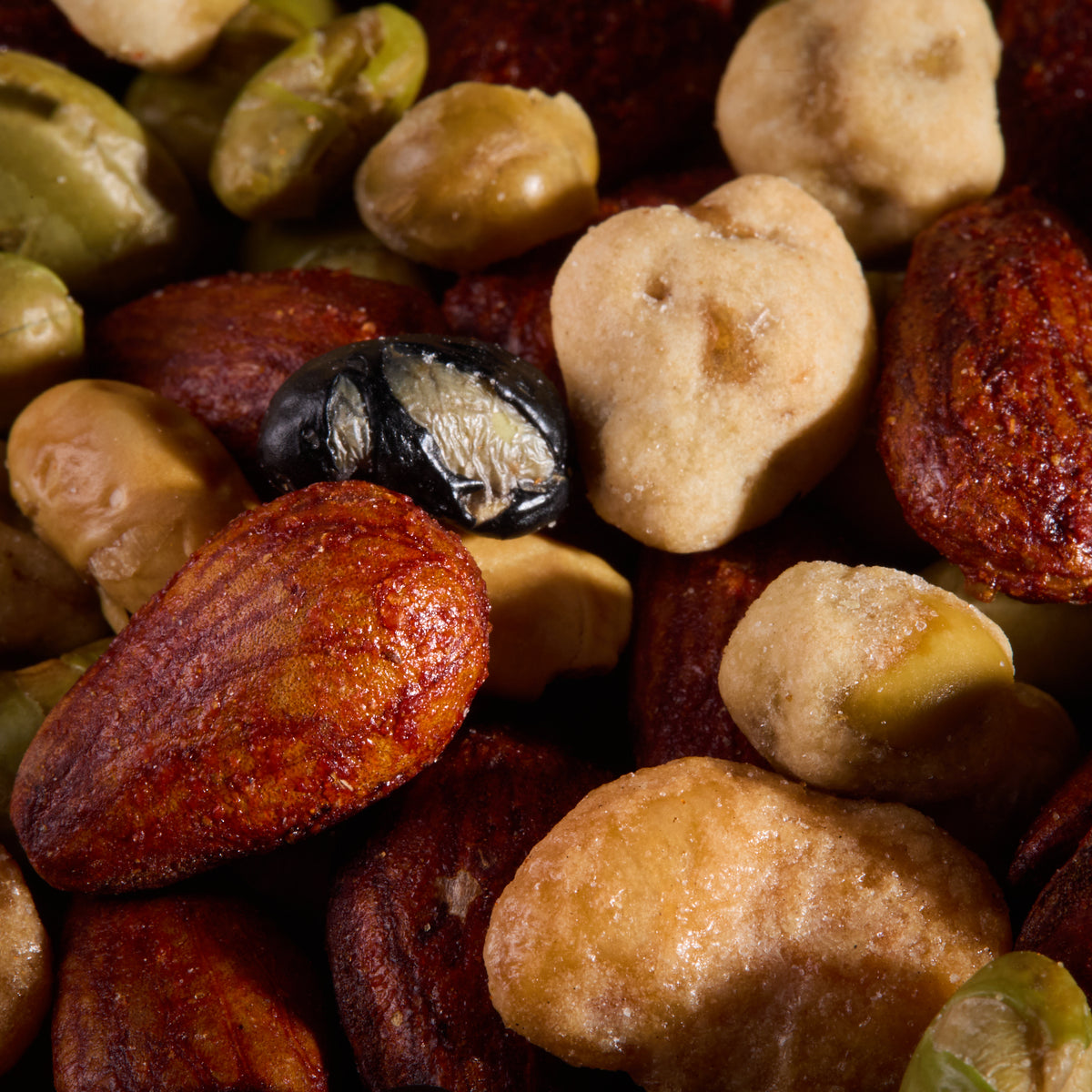 Close-up of Spicy Fusion Beans Chilli Lime