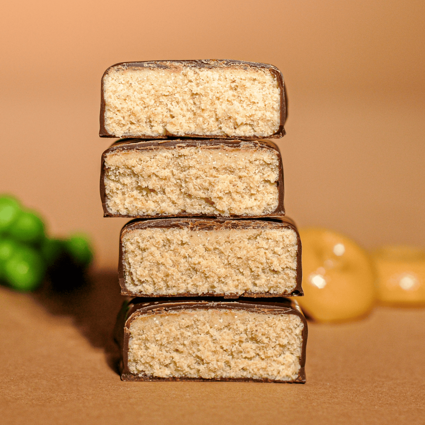 Pea Protein Bar With Caramel - Oh!My Snacks