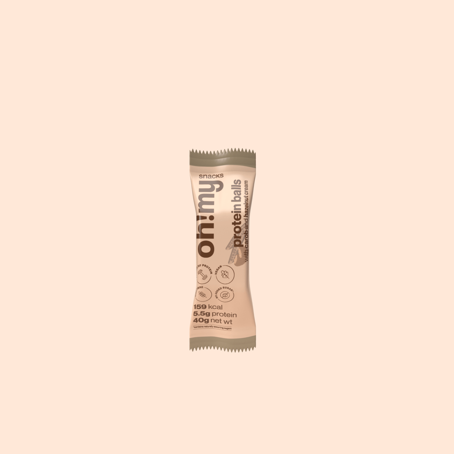 Protein Balls with Hazelnut Cream - Oh!My Snacks