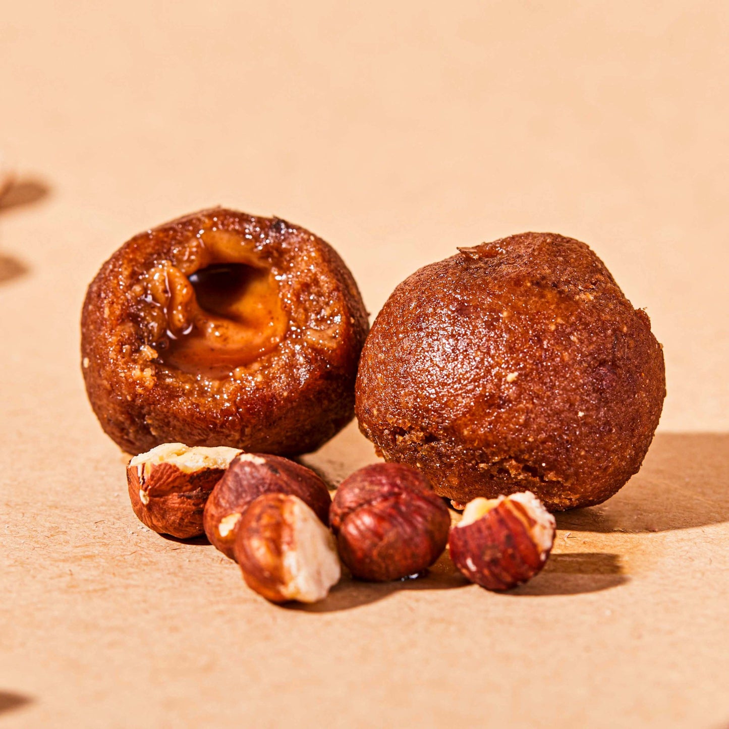 Protein Balls with Hazelnut Cream - Oh!My Snacks