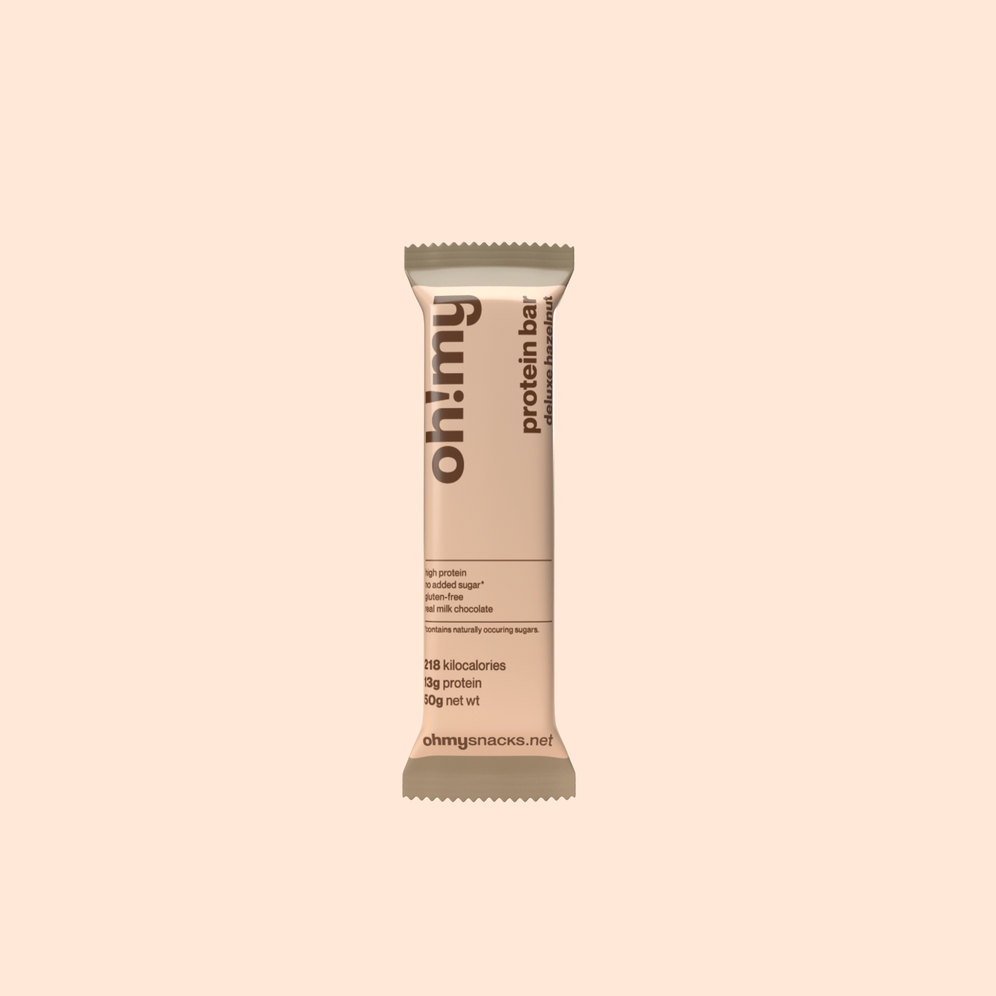 Protein Bar with Deluxe Hazelnut - Oh!My Snacks