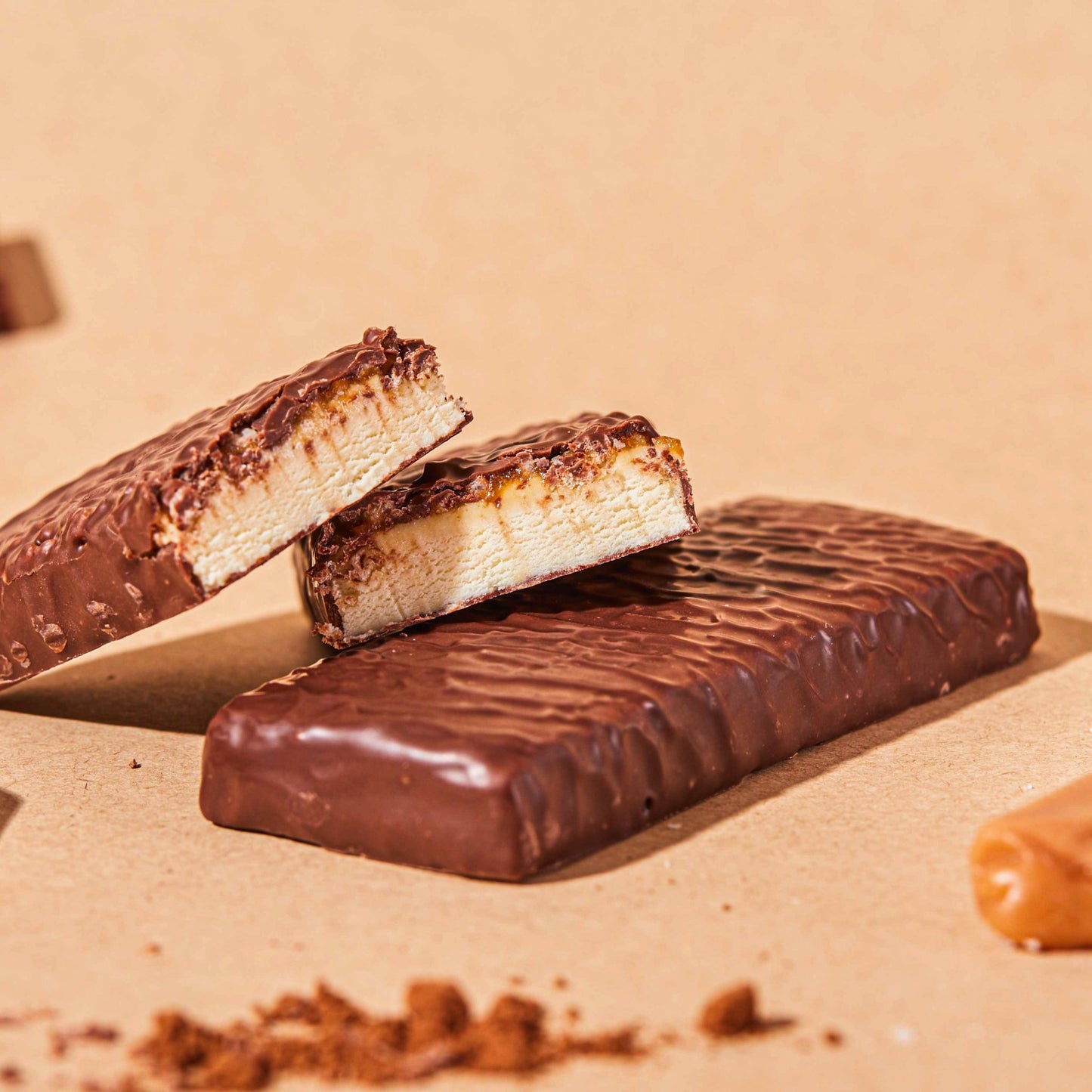 Protein Bar with Salted Caramel - Oh!My Snacks