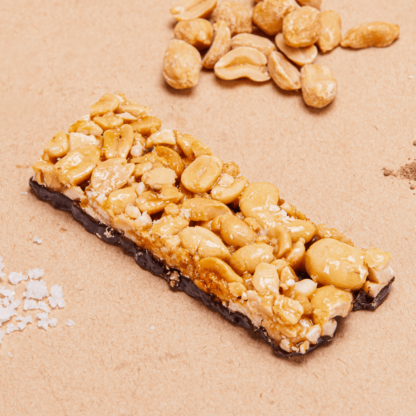 Protein Nuts Caramel and Salt Peanuts Vegan - Oh!My Snacks