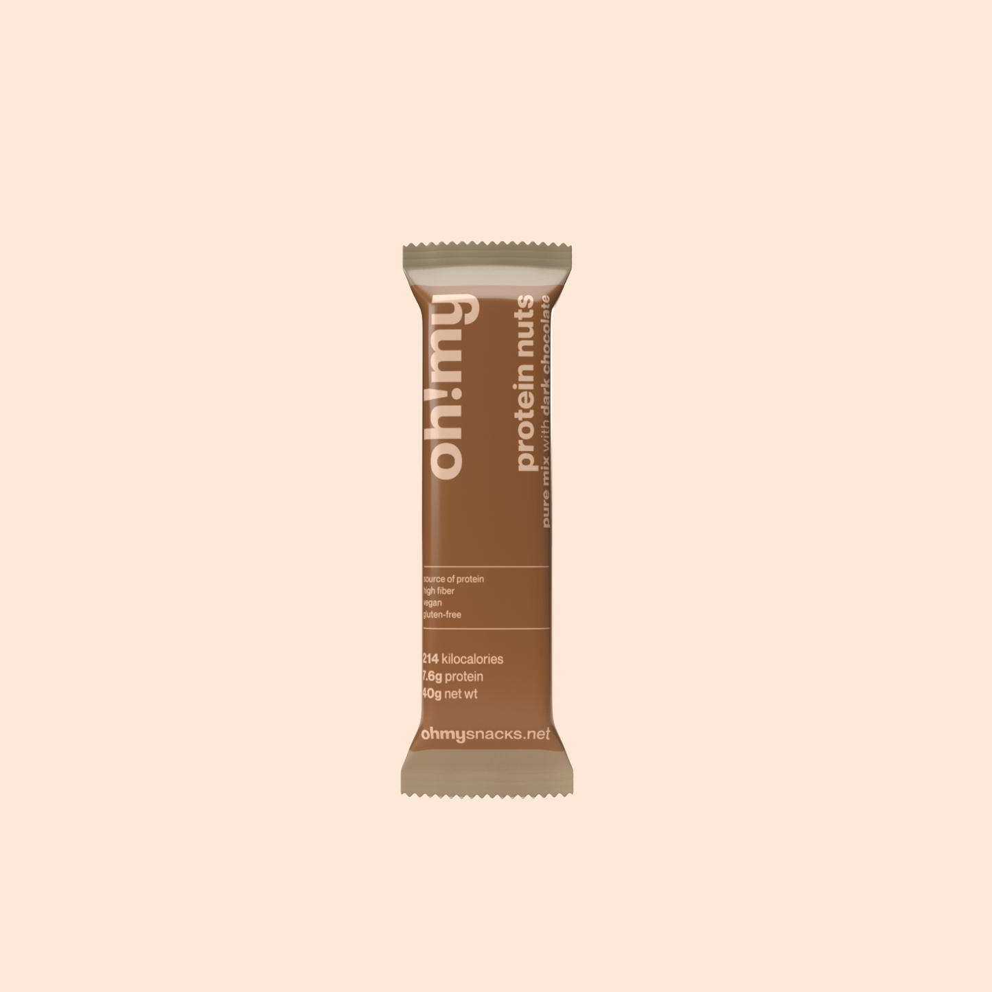 Protein Nuts Pure Mix with Dark Chocolate - Oh!My Snacks