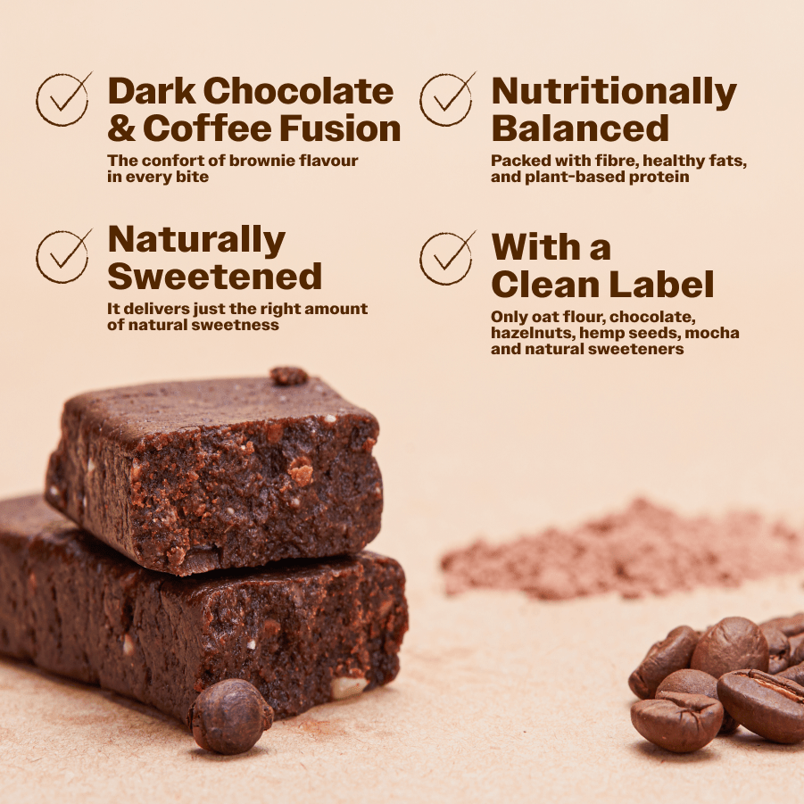 Raw Bar Brownie Mocha - Oh!My Snacks