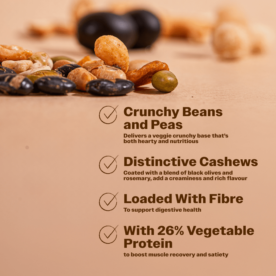 Salty Fusion Beans and Olive - Oh!My Snacks