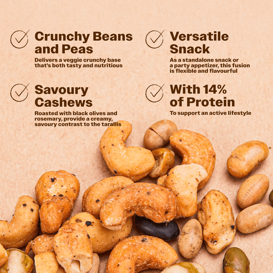 Salty Fusion Beans and Truffle - Oh!My Snacks