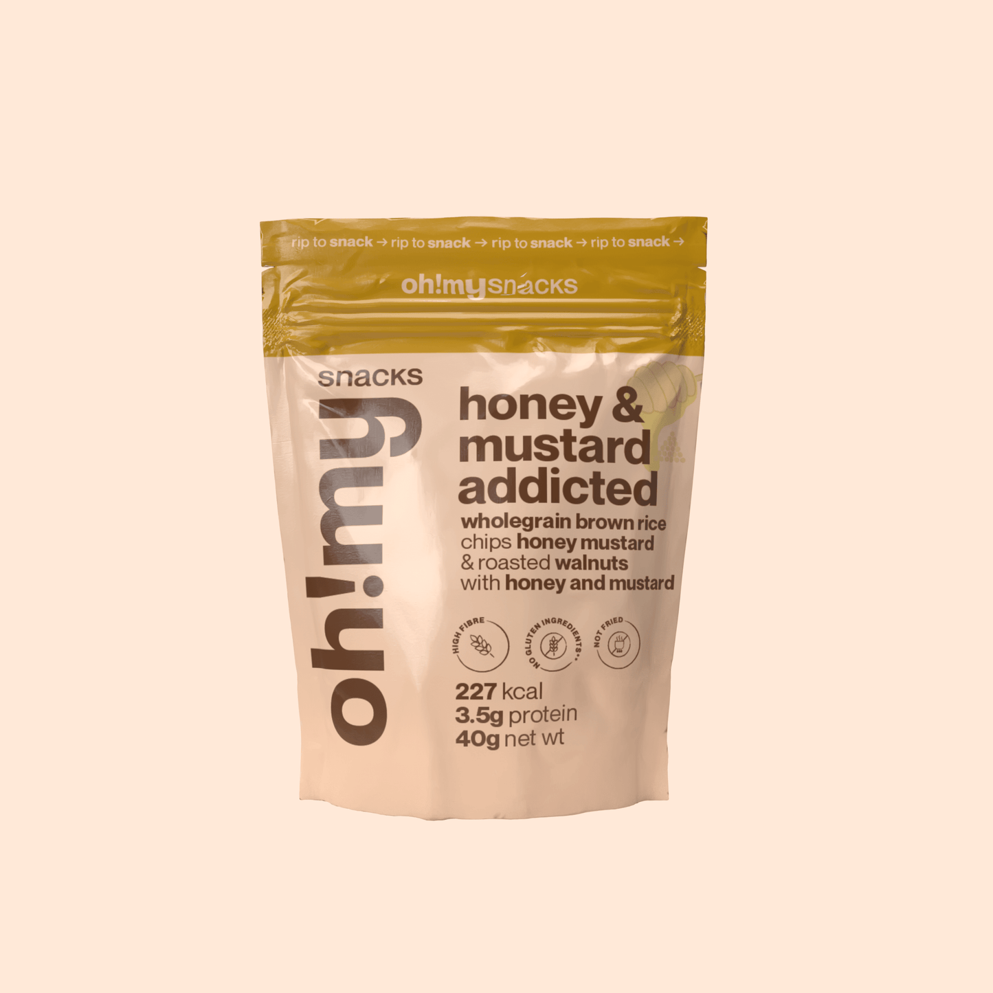 Salty Fusion Honey and Mustard Addicted - Oh!My Snacks