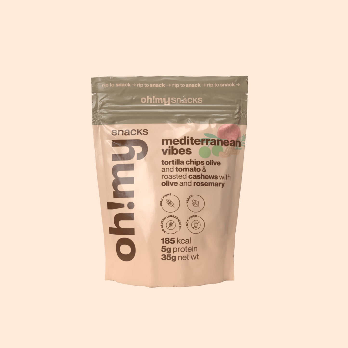 Salty Fusion Mediterranean Vibes - Oh!My Snacks