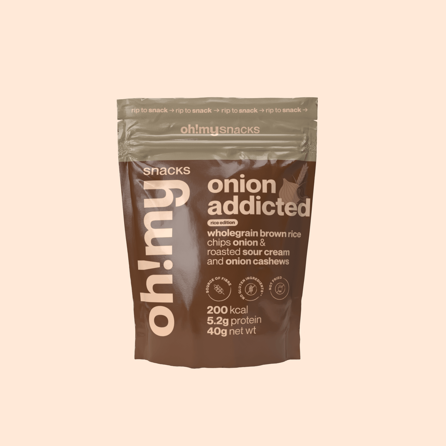 Salty Fusion Onion Addicted Rice Edition - Oh!My Snacks