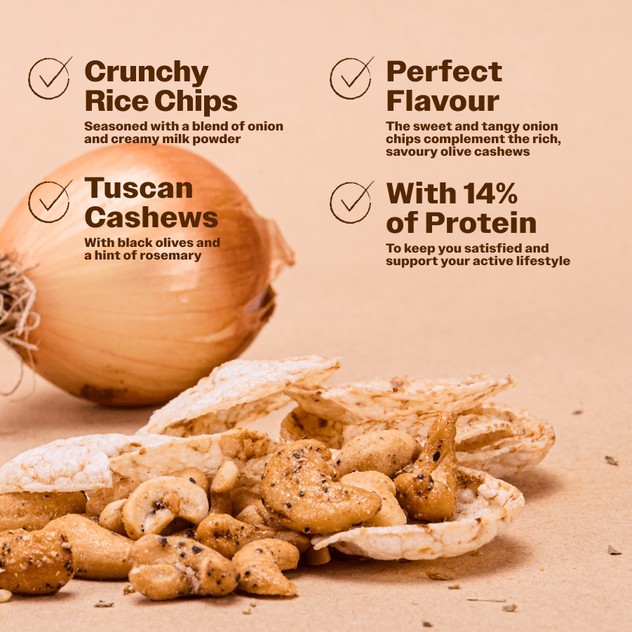 Salty Fusion Onion Olive Rice Edition - Oh!My Snacks