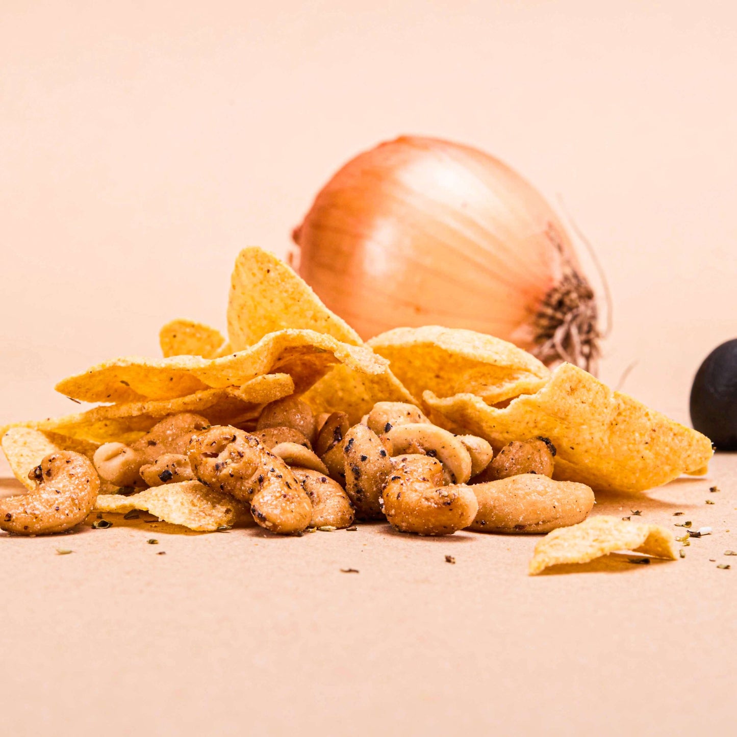 Salty Fusion Onion Olive Tortilla Edition - Oh!My Snacks