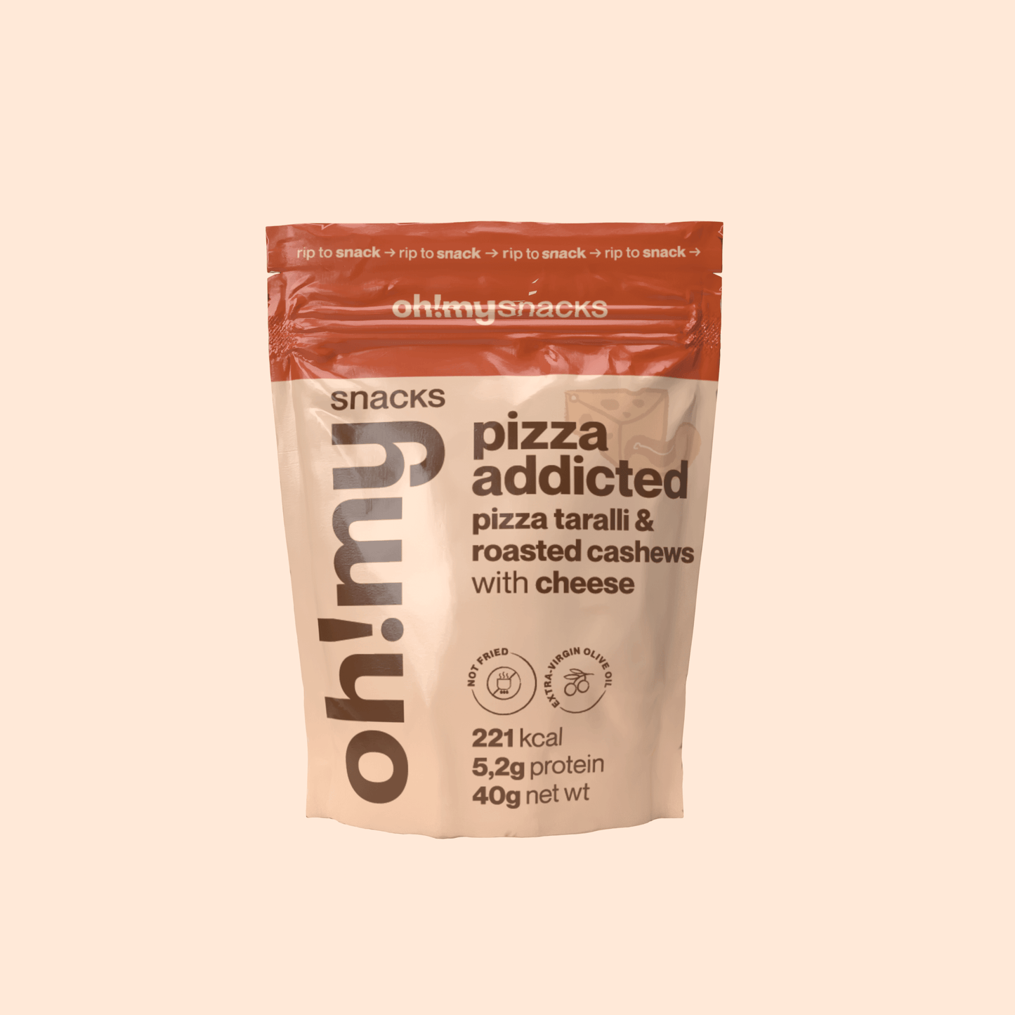 Salty Fusion Pizza Addicted - Oh!My Snacks