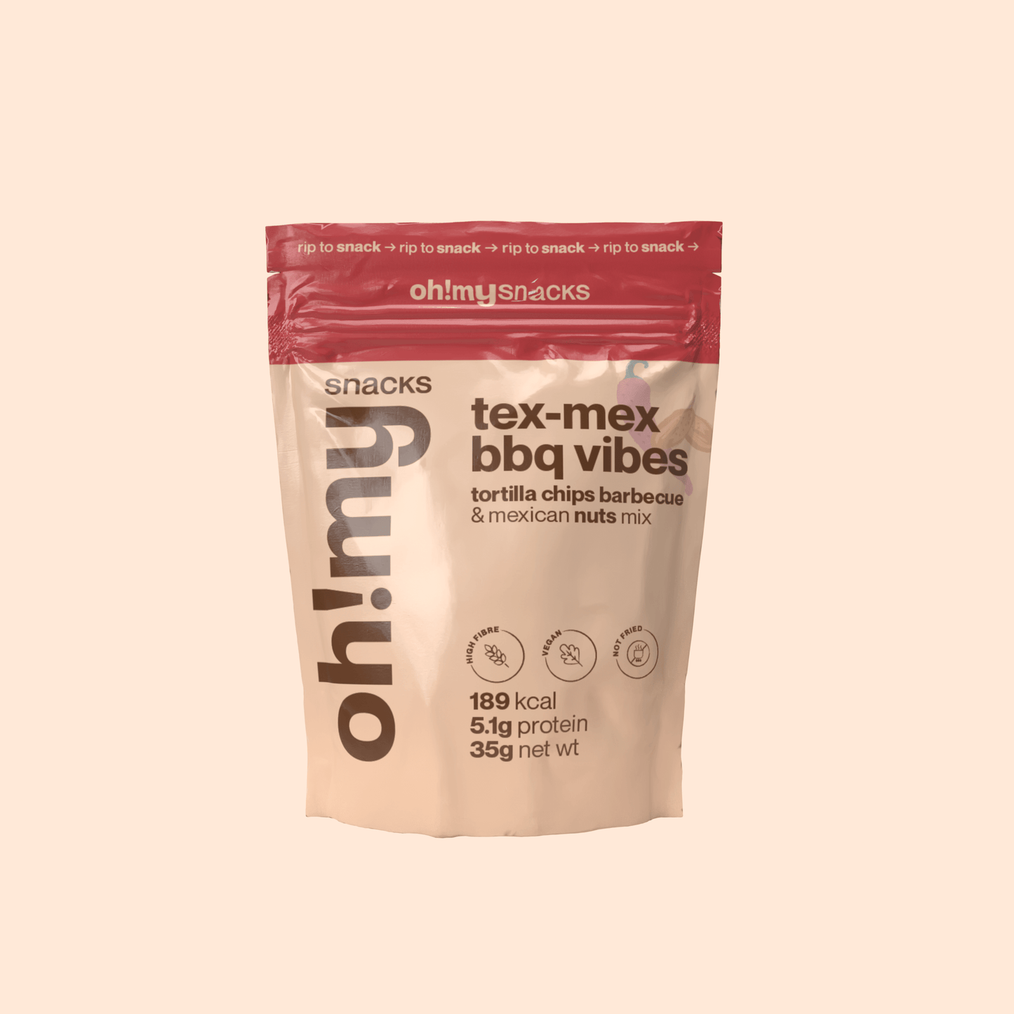 Salty Fusion Tex - Mex BBQ - Oh!My Snacks