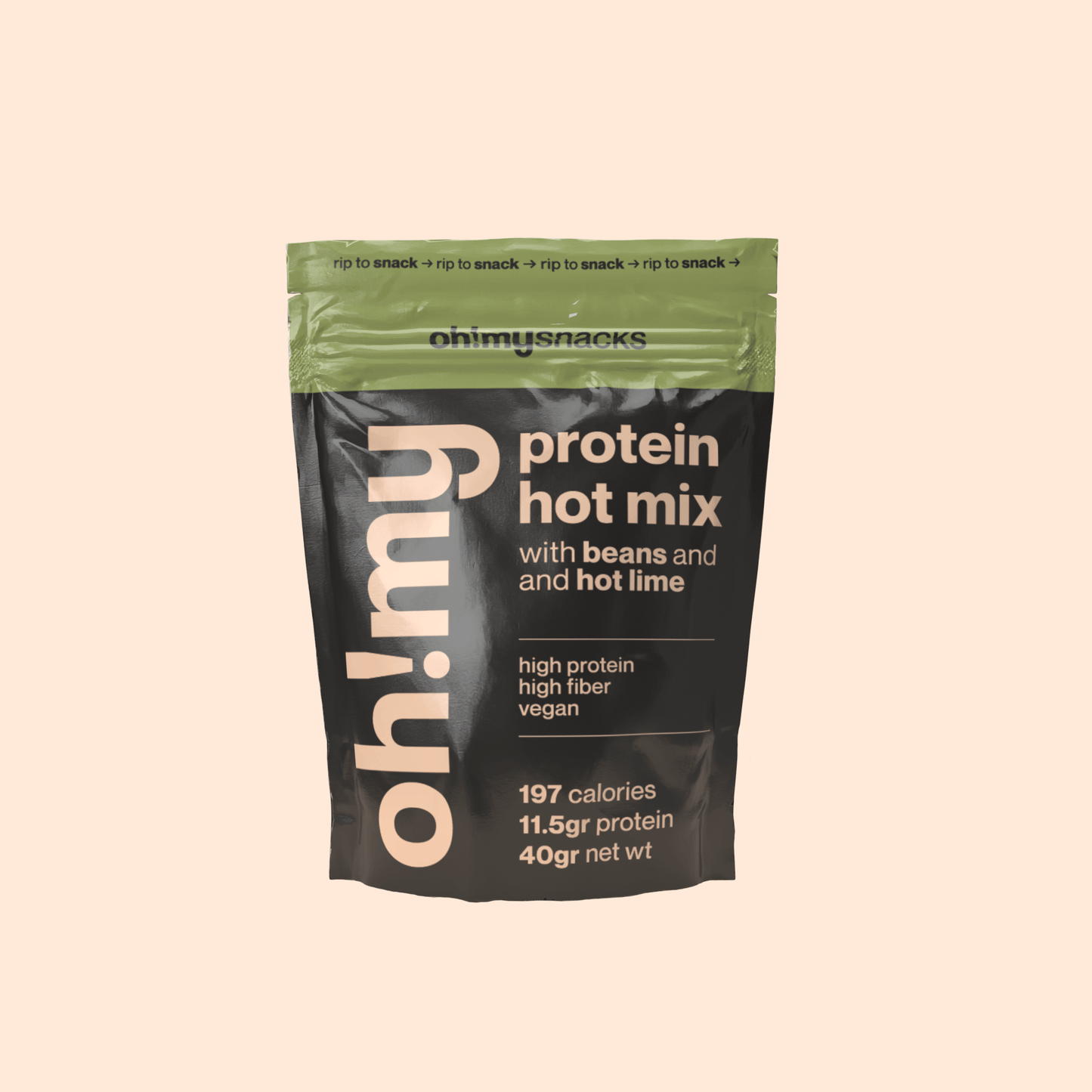 Spicy Fusion Beans and Hot Lime - Oh!My Snacks