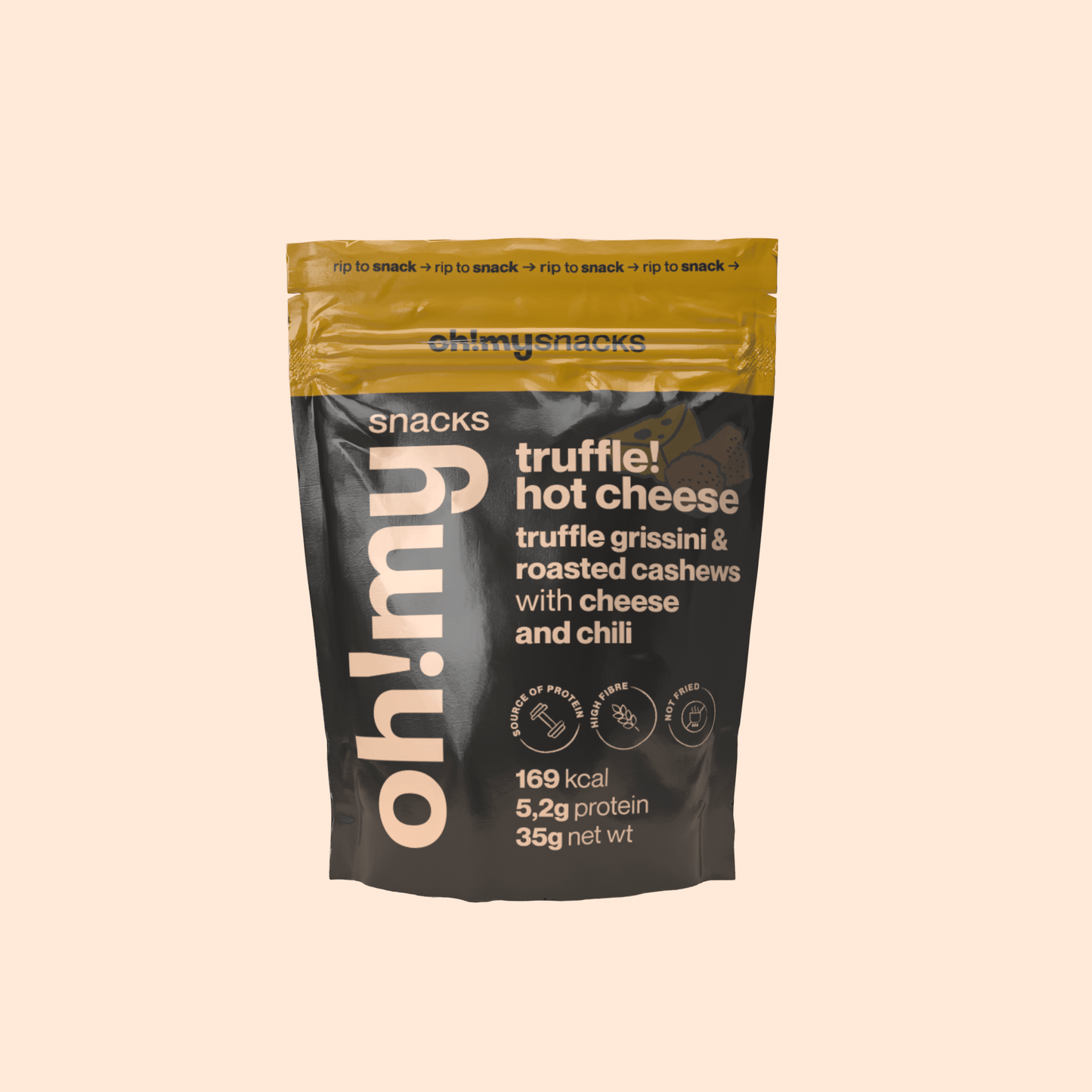 Spicy Fusion Truffle Hot Cheese - Oh!My Snacks