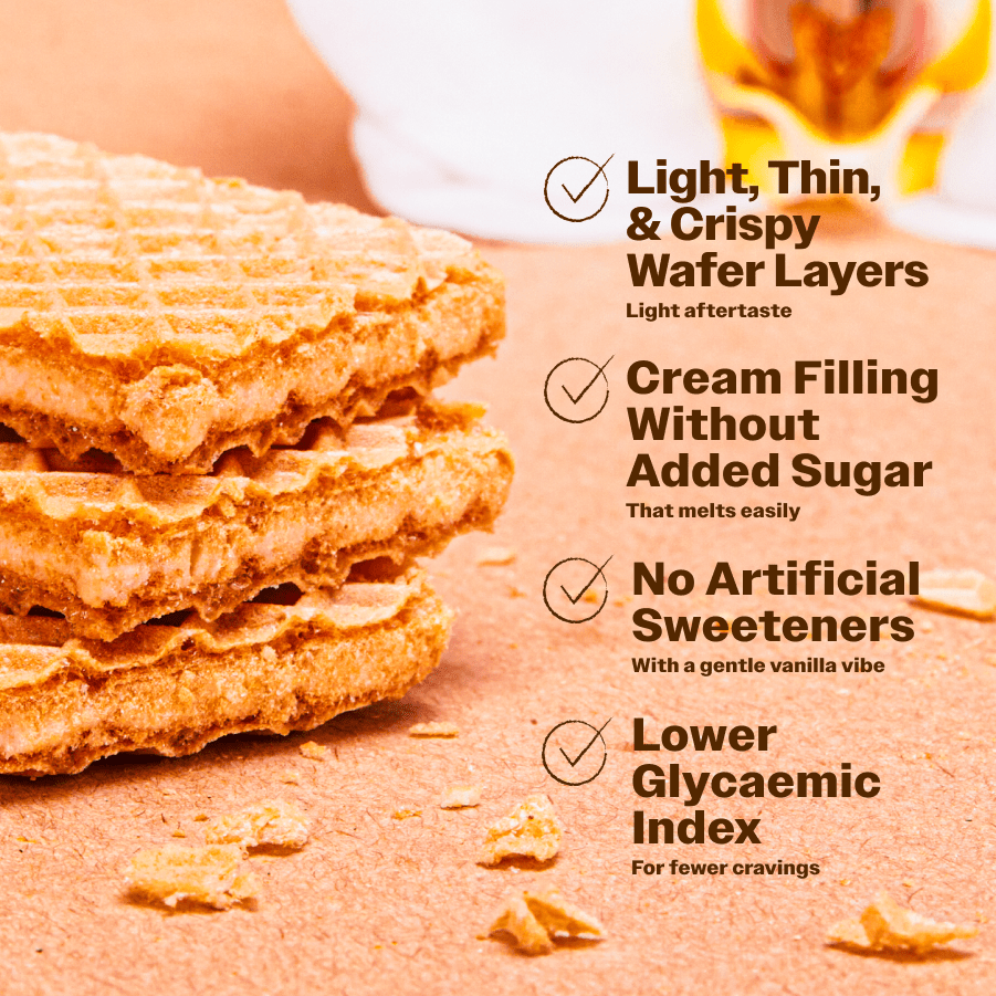 Wafers Vanilla - Oh!My Snacks