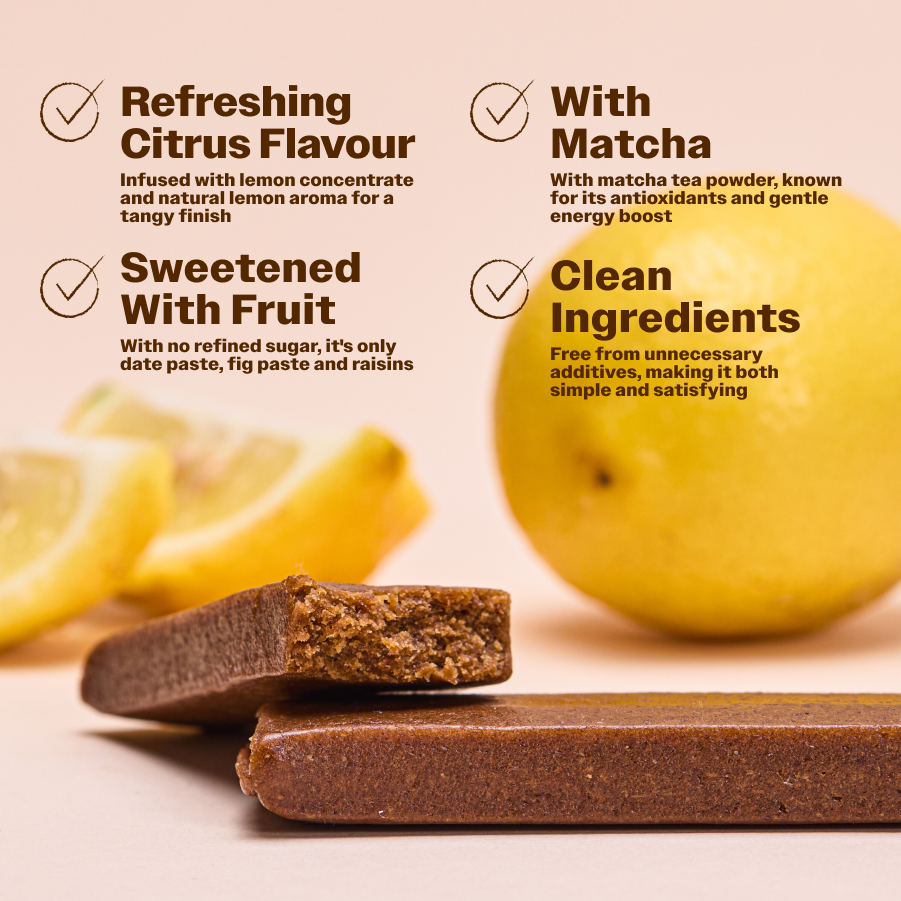 Fruit Bar Super Food Lemon Matcha