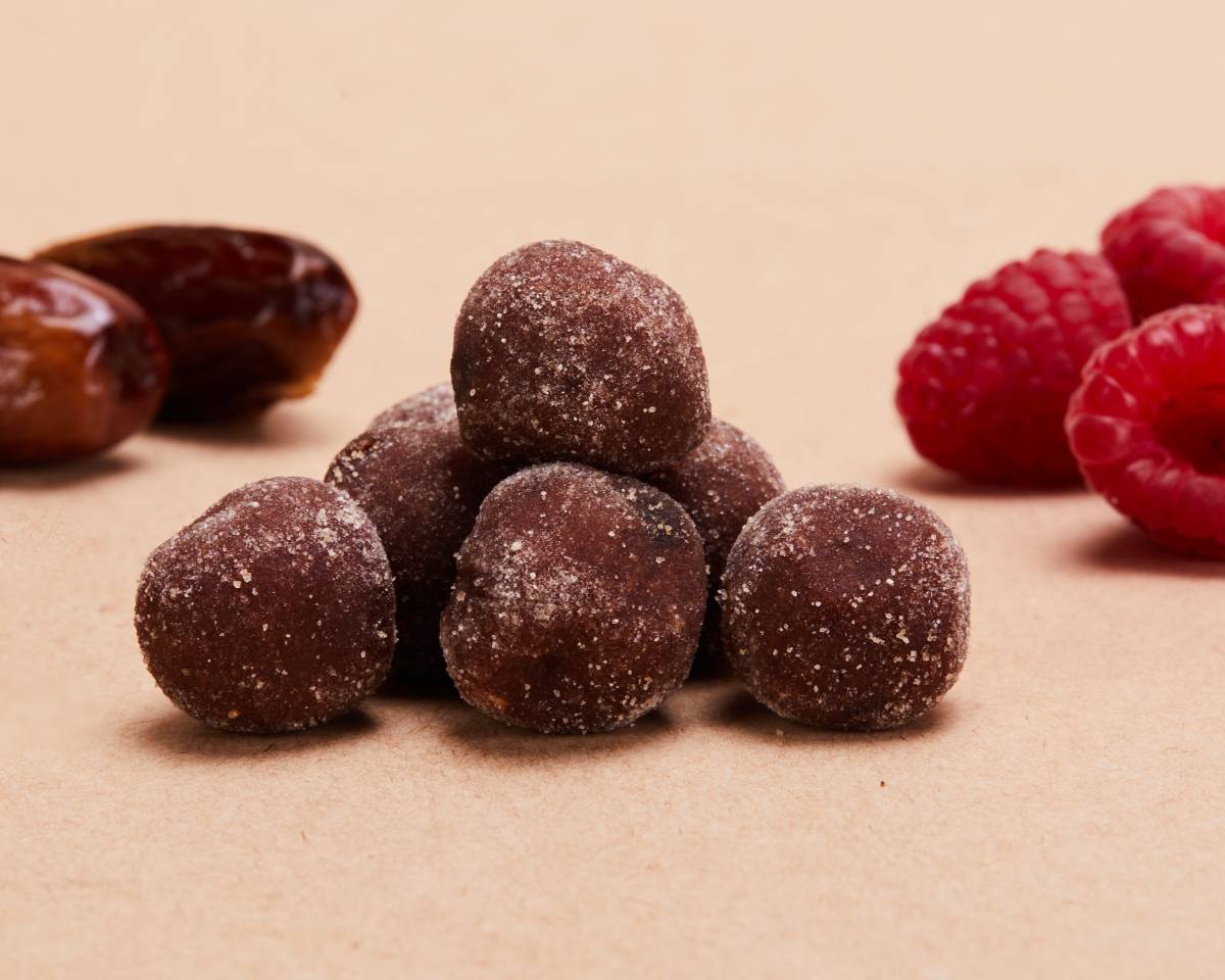 BYO fruit balls raspberry - Oh!My Snacks