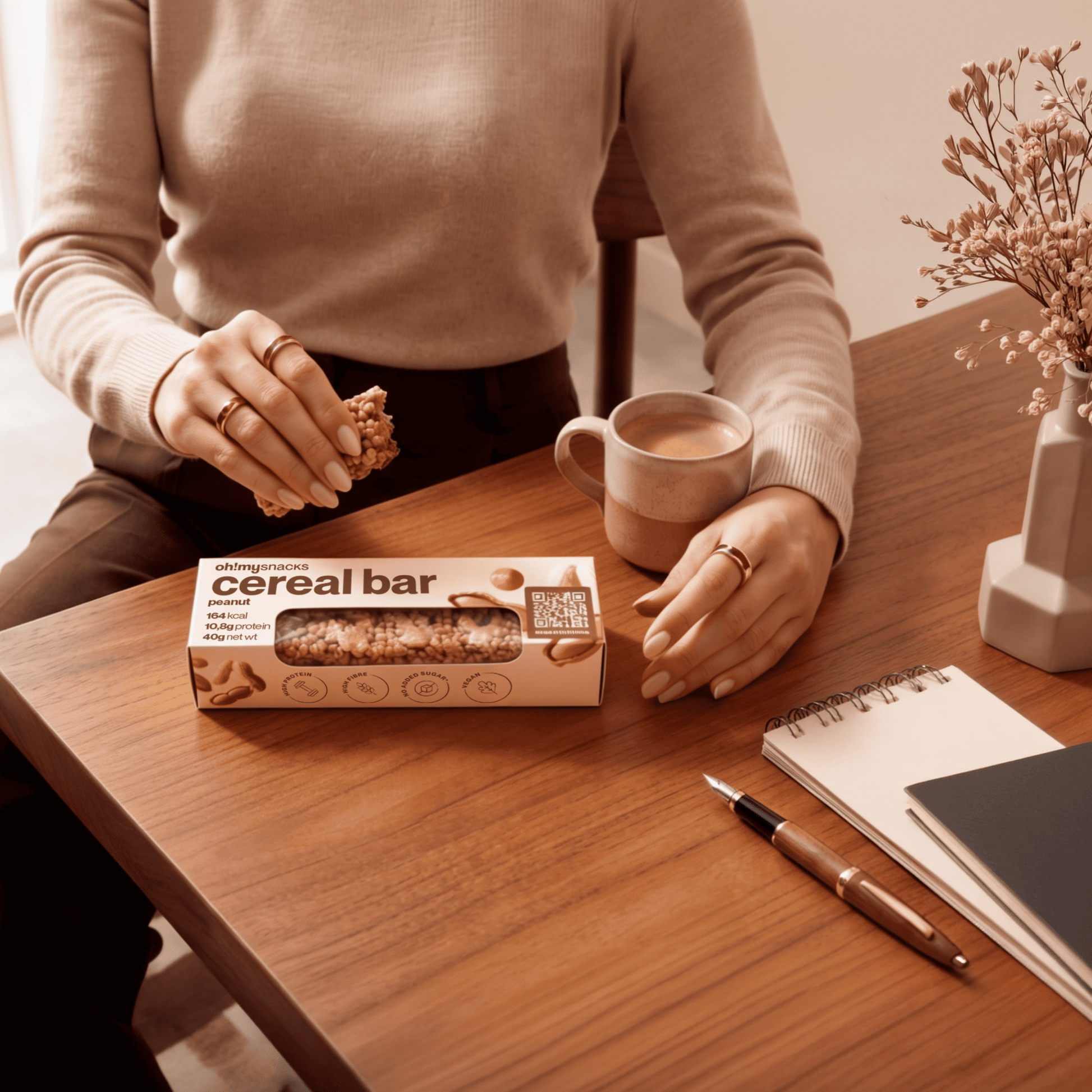 cereal bar peanut - Oh!My Snacks