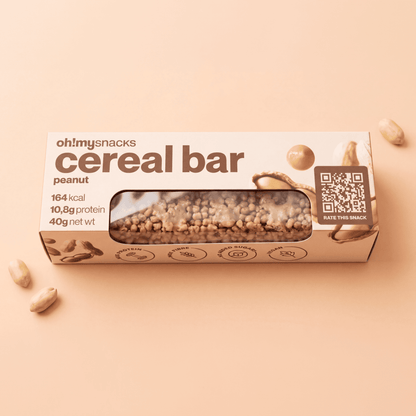 cereal bar peanut - Oh!My Snacks