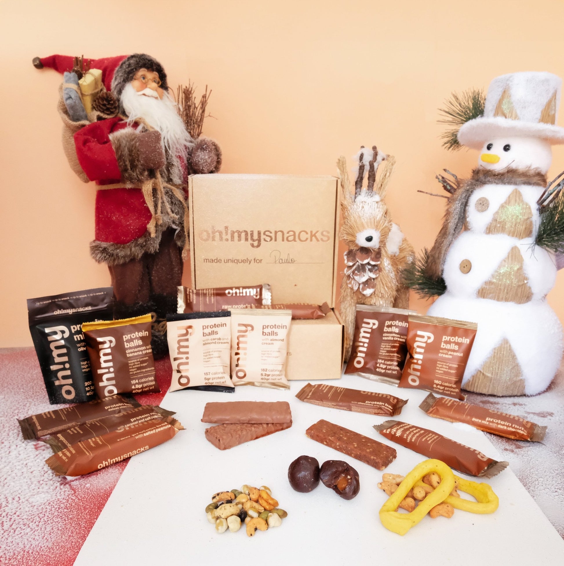 Christmas Edition - Protein/Fitness box - Oh!My Snacks