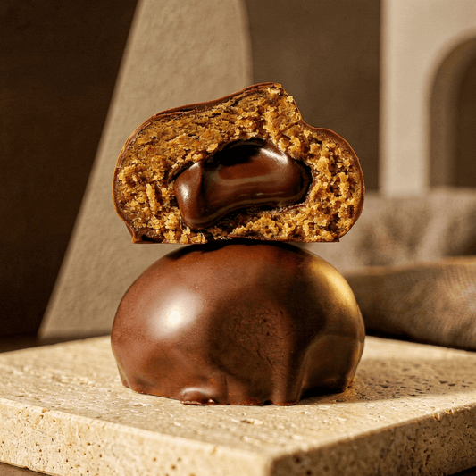 Cocoa Coated Protein Balls With Cocoa Cream - Oh!My Snacks