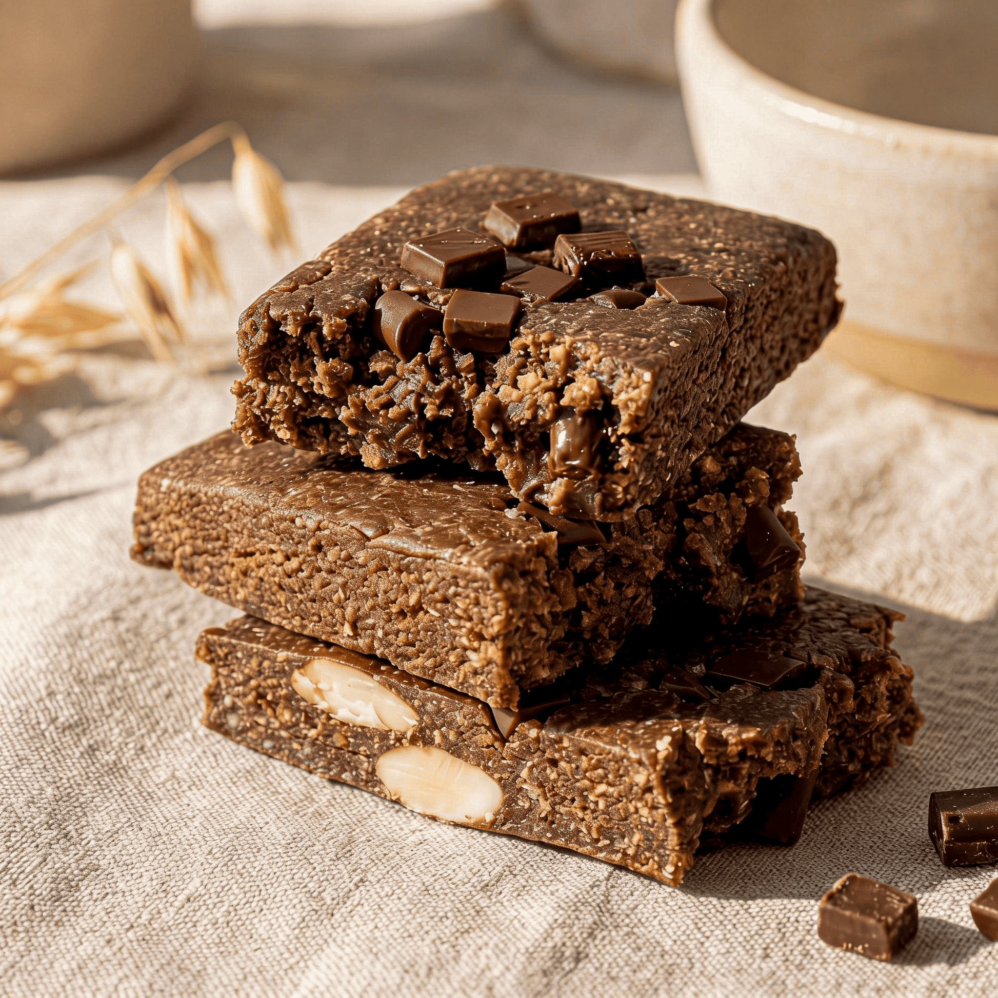 cookie dough bar brownie - Oh!My Snacks