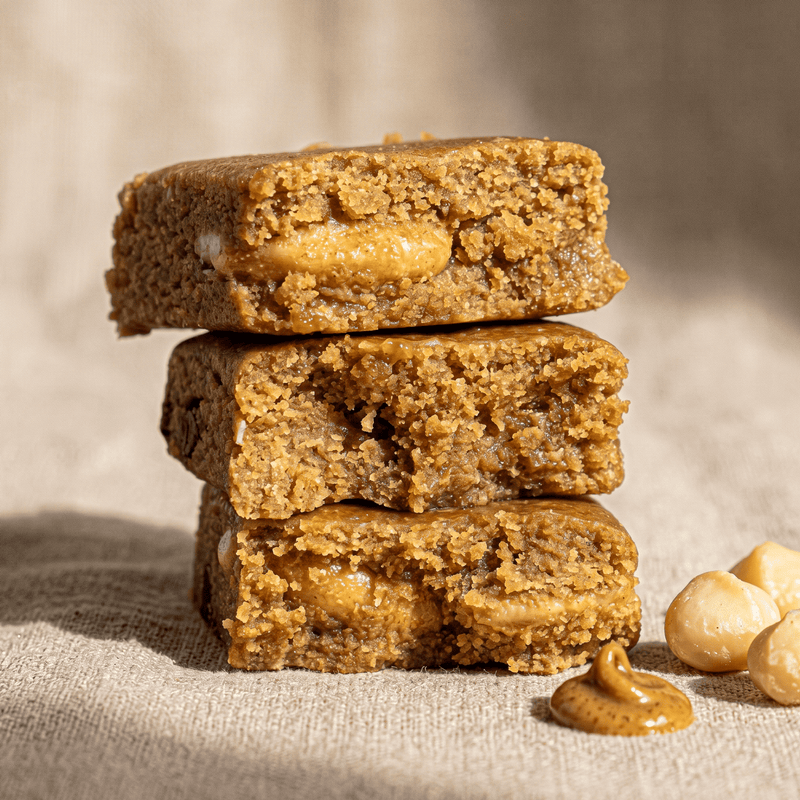 cookie dough bar caramel