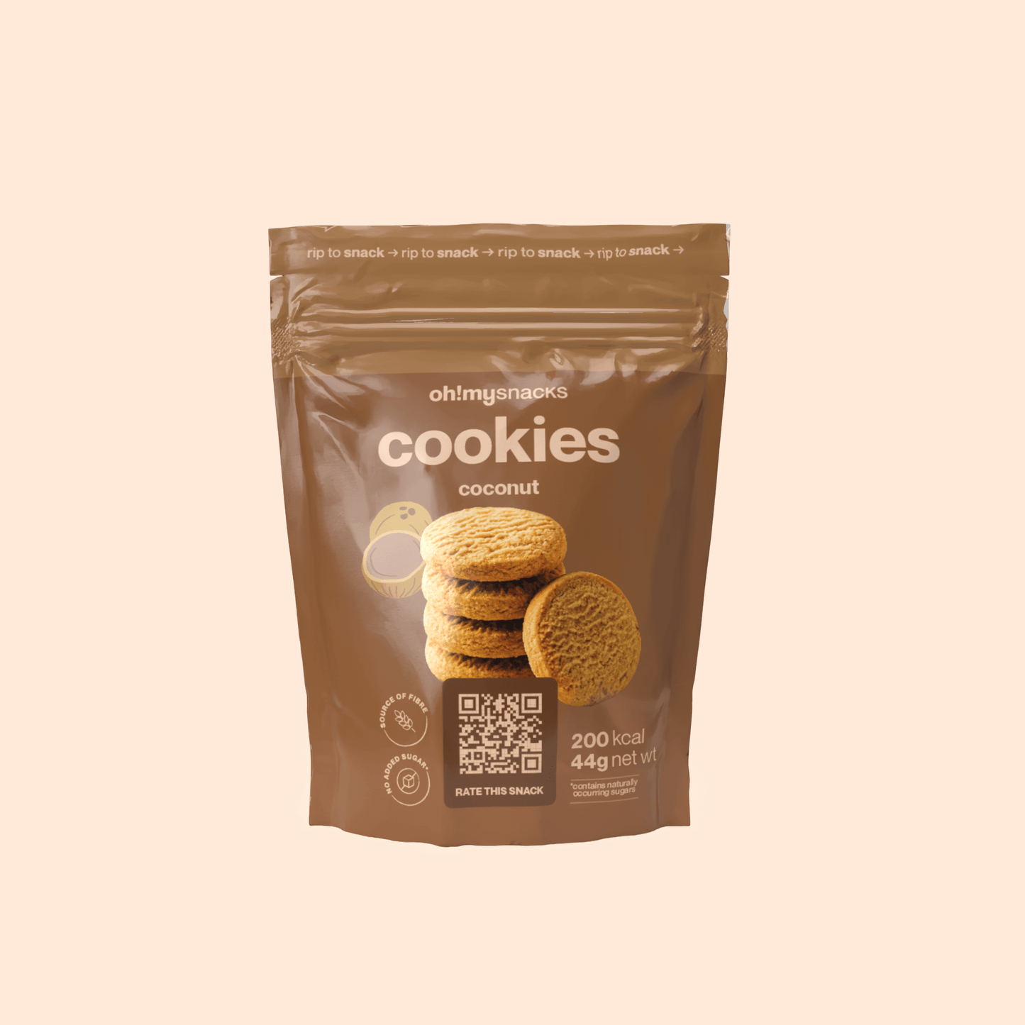 cookies coconut - Oh!My Snacks