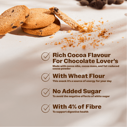 Cookies with Cocoa Nibs - Oh!My Snacks