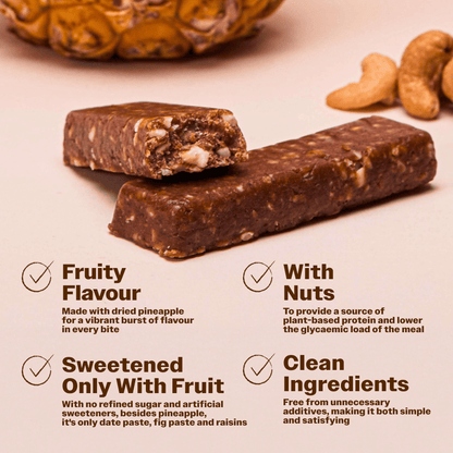 Fruit Bar Pineapple Nuts - Oh!My Snacks