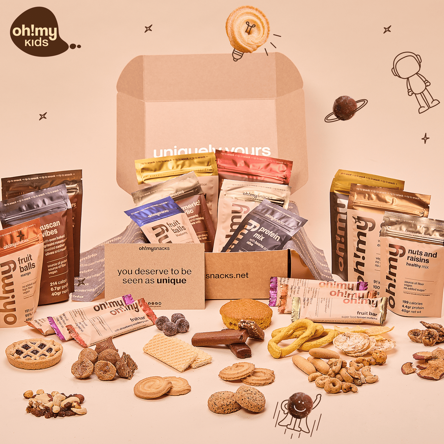 Gift Box Kids - Oh!My Snacks