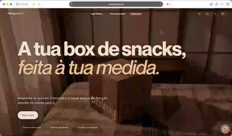Gravação do cancelamento da subscrição na área de cliente