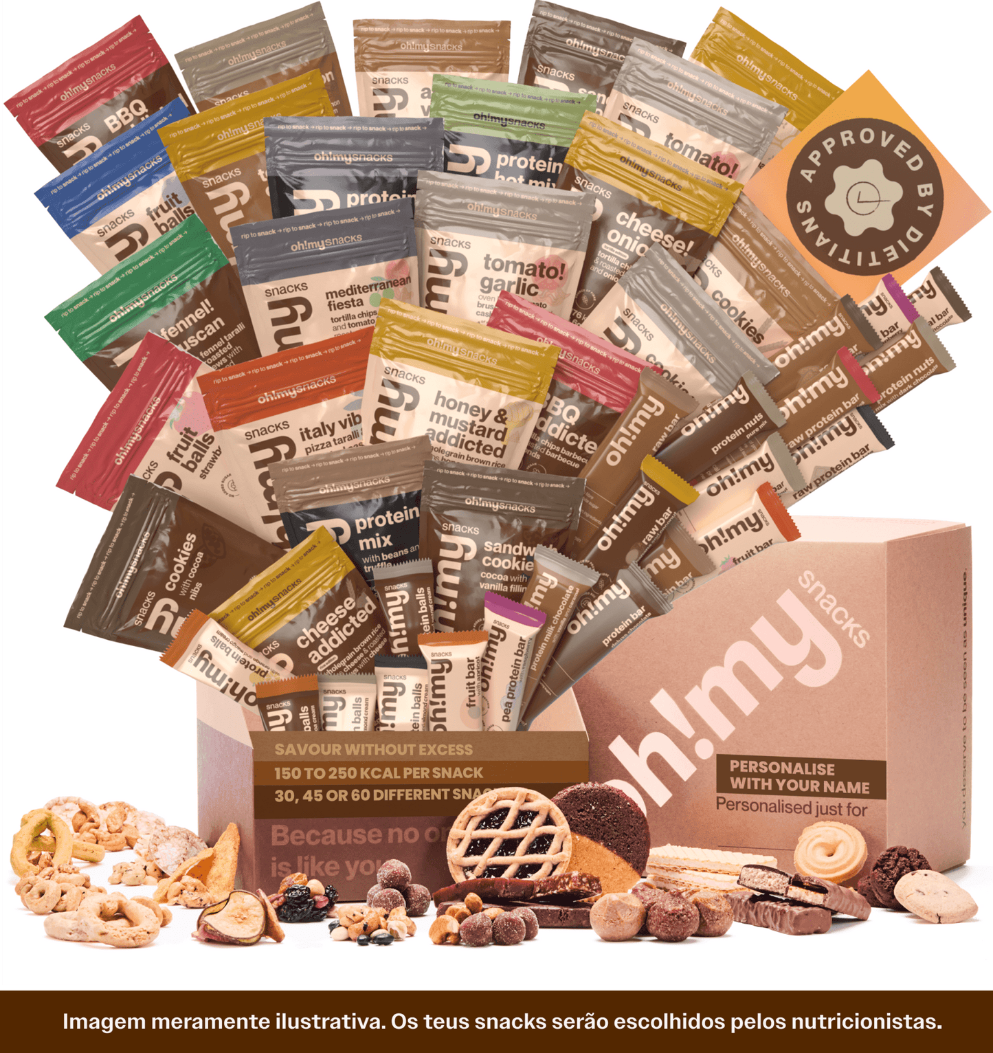 Oh!My Box Personalizada - Oh!My Snacks