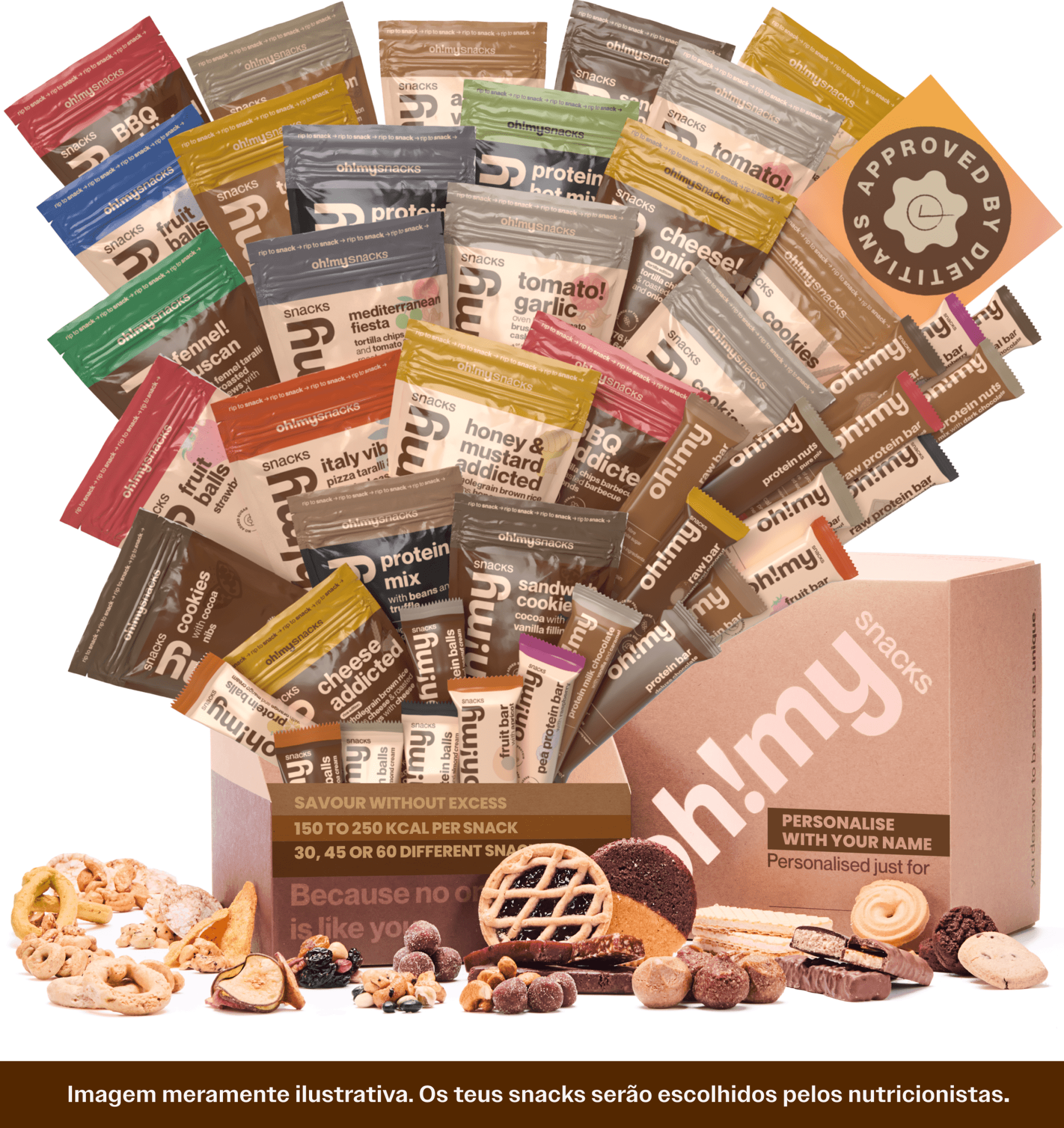 Oh!My Box Personalizada - Oh!My Snacks